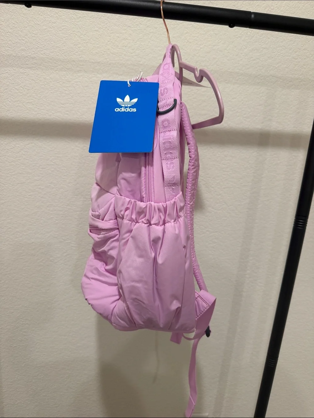 adidas Light Pink/Purple Padded Daypack Backpack